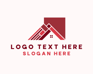 Home Roof Renovation Logo