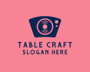 Table - Audio DJ Table logo design