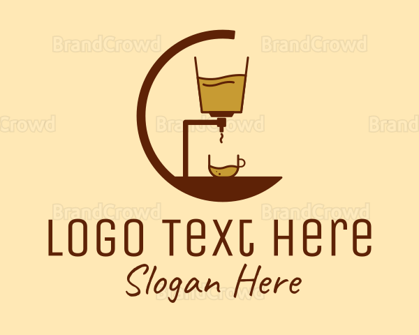 Coffee Espresso Machine Logo