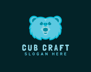 Angry Bear Beast logo design