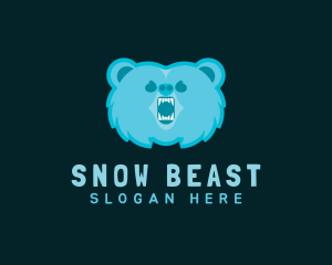 Angry Bear Beast logo design