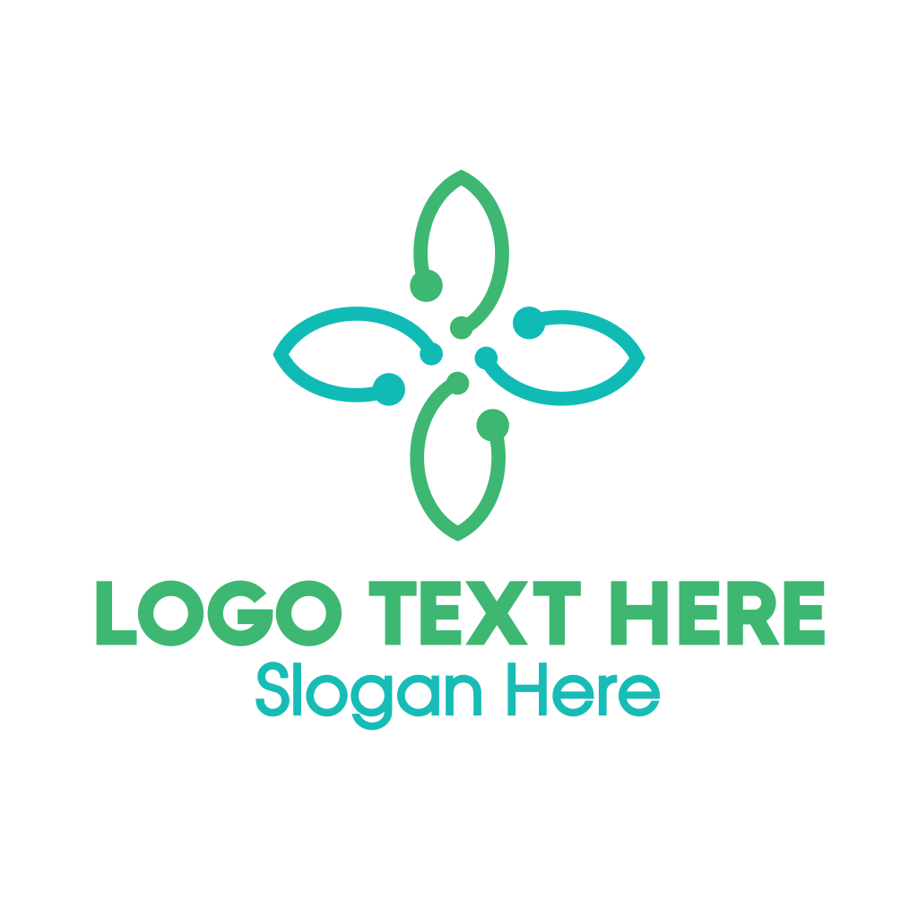 Modern Leaf Outline Logo | BrandCrowd Logo Maker