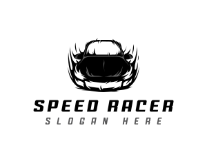 Tire Store - Automotive Fast Car logo design