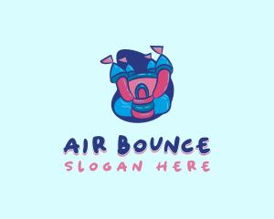 Castle Bounce House logo design