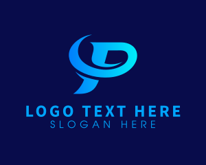 Media - Modern Generic Letter P logo design