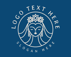 Tiara - Fashion Beauty Bride logo design
