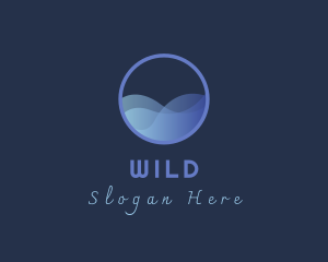 Splash - Hydro Wave Circle logo design