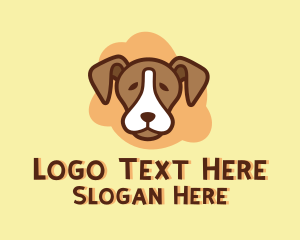 Pet - Brown Pet Dog logo design
