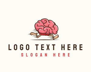 Neurology - Fast Brain Psychology logo design