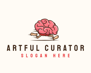 Fast Brain Psychology logo design