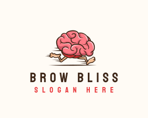 Fast Brain Psychology logo design