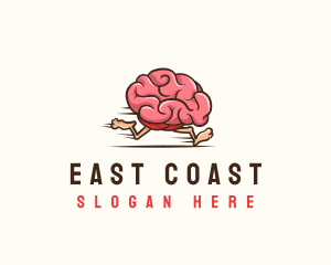 Fast Brain Psychology logo design