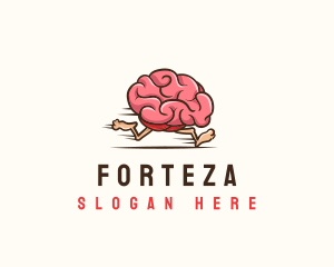 Fast Brain Psychology logo design