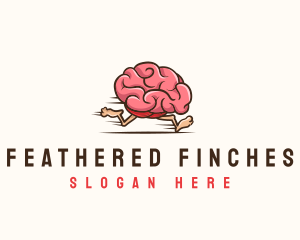 Fast Brain Psychology logo design