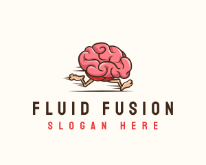 Fast Brain Psychology logo design