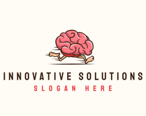 Fast Brain Psychology logo design