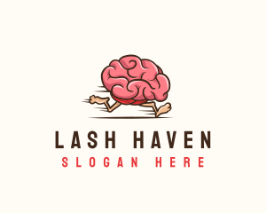 Fast Brain Psychology logo design