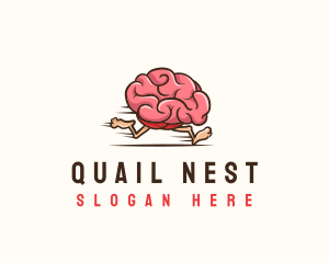 Fast Brain Psychology logo design