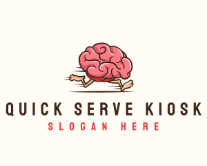 Fast Brain Psychology logo design