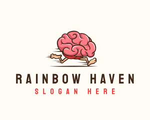 Fast Brain Psychology logo design