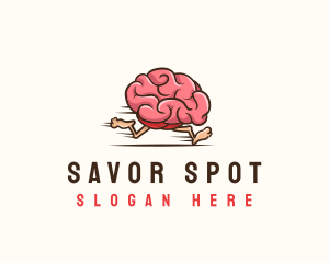 Fast Brain Psychology logo design