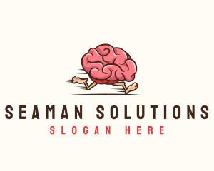 Fast Brain Psychology logo design