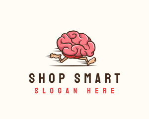 Fast Brain Psychology logo design