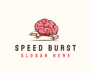 Fast Brain Psychology logo design