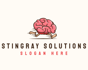 Fast Brain Psychology logo design