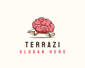 Fast Brain Psychology logo design