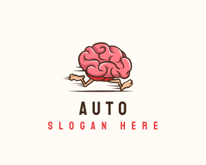 Fast Brain Psychology logo design