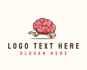 Smart - Fast Brain Psychology logo design