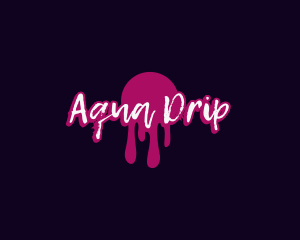 Drip - Urban Graffiti Drip logo design