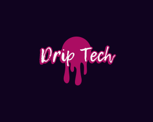 Urban Graffiti Drip logo design