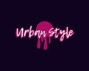 Urban - Urban Graffiti Drip logo design