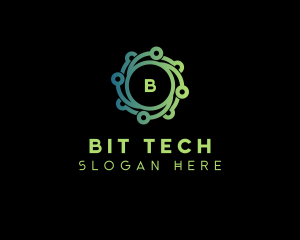 Tech Software Digital logo design