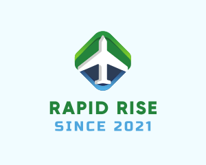 Travel Aviation Airplane logo design