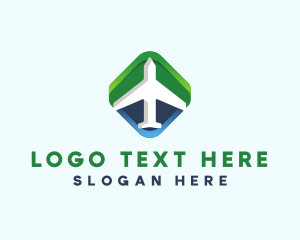 Transport - Travel Aviation Airplane logo design