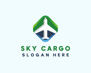 Travel Aviation Airplane logo design