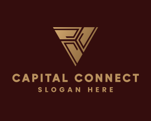 Consultant Company Triangle logo design