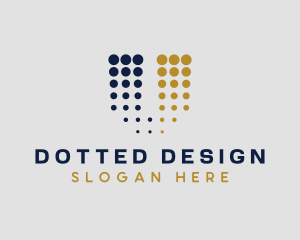 Dotted - Generic Agency Letter U logo design