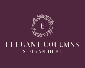 Elegant Floral Garden logo design