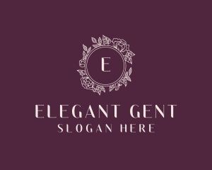 Elegant Floral Garden logo design