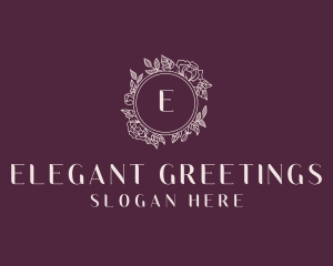 Elegant Floral Garden logo design