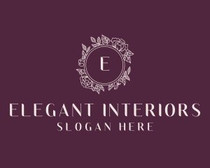 Elegant Floral Garden logo design