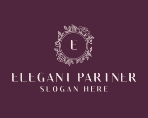 Elegant Floral Garden logo design