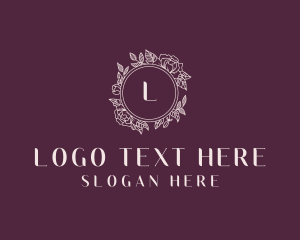 Elegant Floral Garden Logo