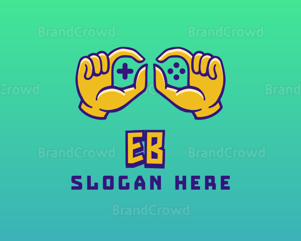 Game Controller Hands Logo