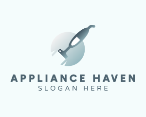 Appliance - Cleaning Vacuum Sanitation logo design