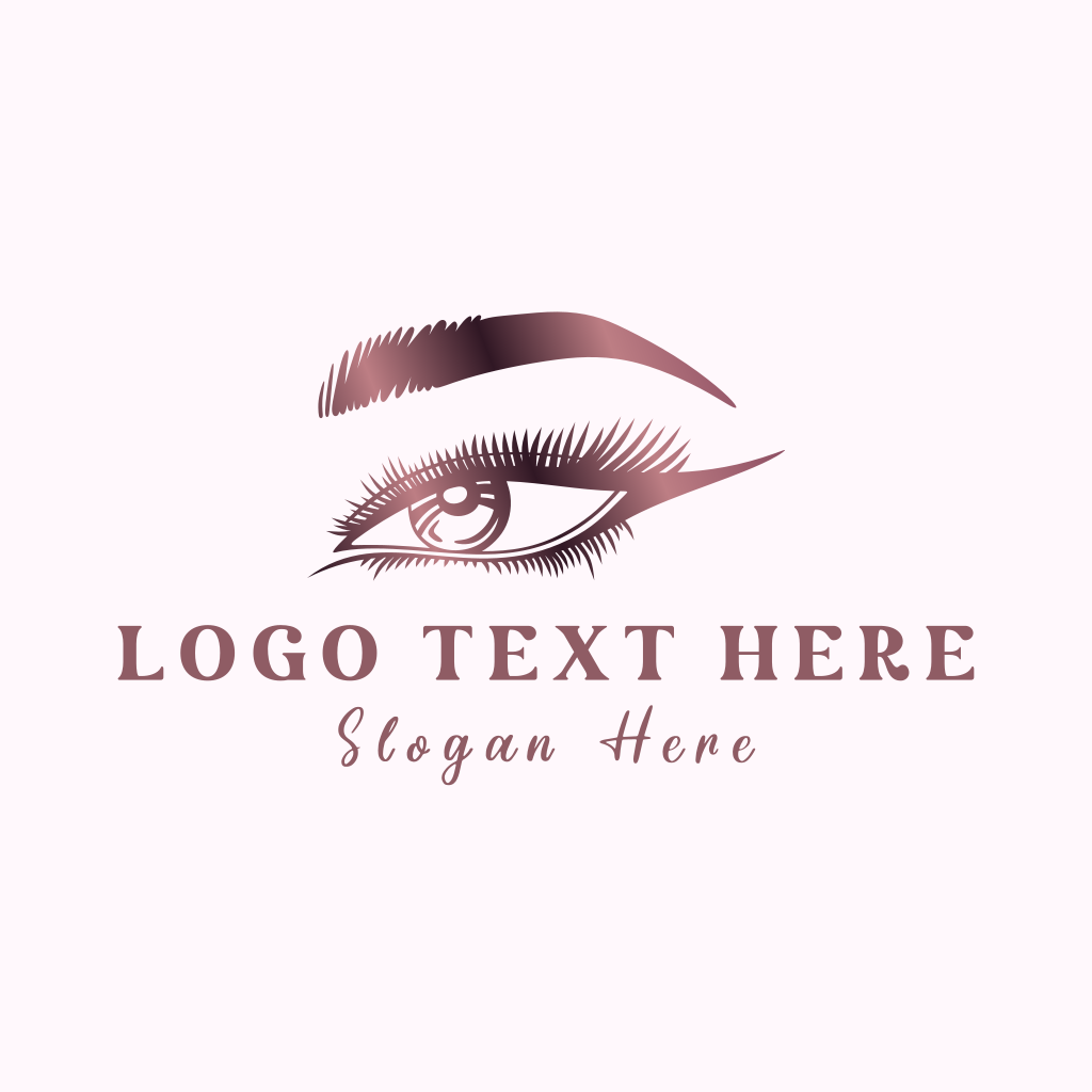 Aesthetic Eye Makeup Logo 